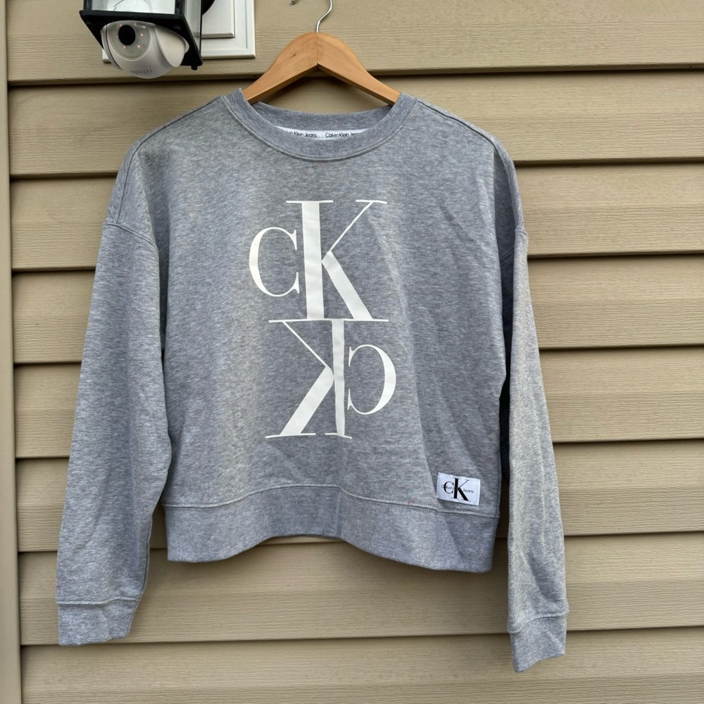 Calvin Klein Jeans Long Sleeve Pullover Sweatshirt Size S